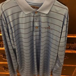 Men’s long sleeve polo